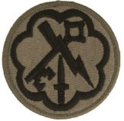 207th Military Intelligence Brigade OCP Scorpion Shoulder Patch With Velcro